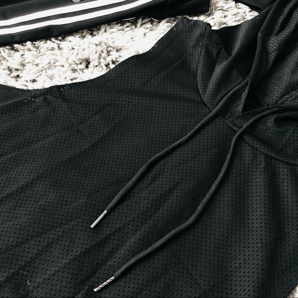 Black Striped Legging Bra Crop Top 3PC Active Set - Picture 6 of 9